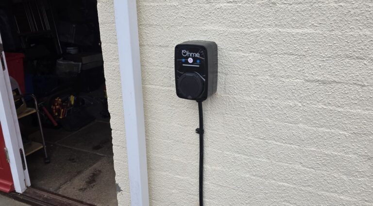 Ohme ePod EV charger installation in Kettering by 365 Services MK
