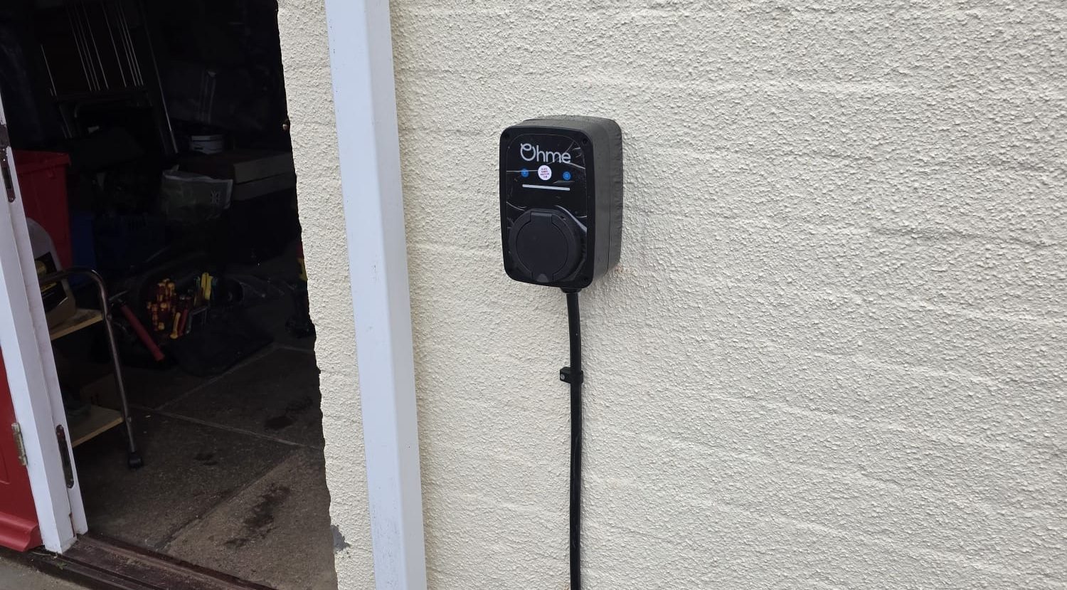 Ohme ePod EV charger installation in Kettering by 365 Services MK